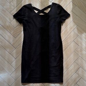 Stonewashed Dark Grey Tshirt Dress